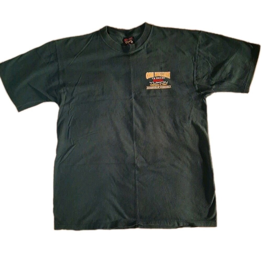 Soffe's Choice Green T-Shirt One Million GMC Yukons 1997 Janesville, WI GM RARE
